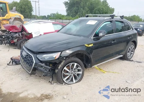2022 Audi Q5 Premium Plus 45 Tfsi S Line Quattro S Tronic из США, поврежденный, VIN WA1EAAFY7N2109907